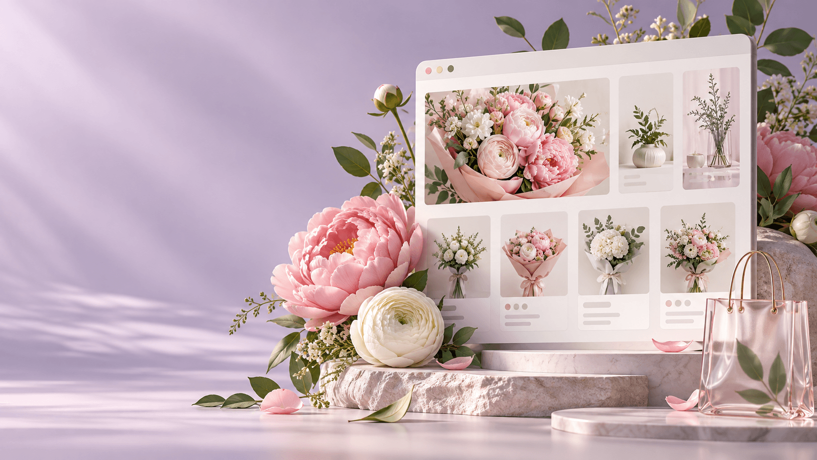 Сайт цветочного магазина